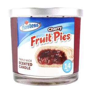 14oz Hostess CHERRY FRUIT PIES Triple Wick Sweet Bakery Food Scented Candle